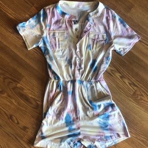 Multi color romper
